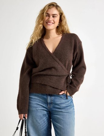 Lindex Cardigan Pim - Brown - M