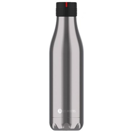 Pullo - PULLAA KASSIIN - Metalliharmaa - 750ml - Metalli - Tyylikäs