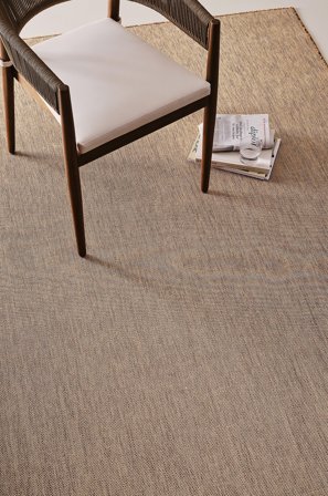 Jotex - Utendørs Teppe Polypropylen/Polypropylen Brun PETRA - Kjøp Utendørstepper hos Jotex