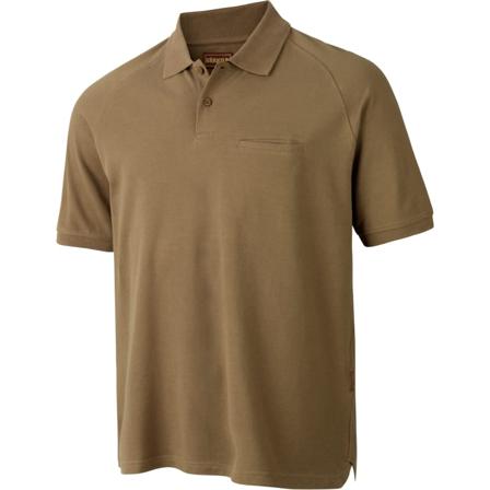 Härkila Men's Ph Range Short Sleeve Polo Men short-sleeved sweaters Beige M