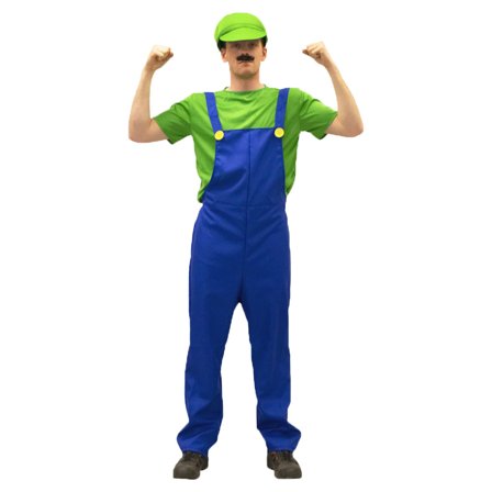 Håndværker Kostume Grøn