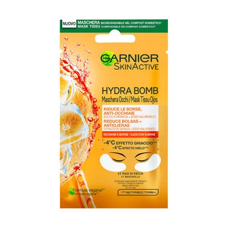 Garnier Skin Active Patch Occhi HydraBomb Anti Fatica 1pz - Maschera Contorno Occhi