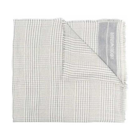Emporio Armani - Sjalar - Vit - Dam - Storlek: One Size, Dam, Storlek: ONE SIZE