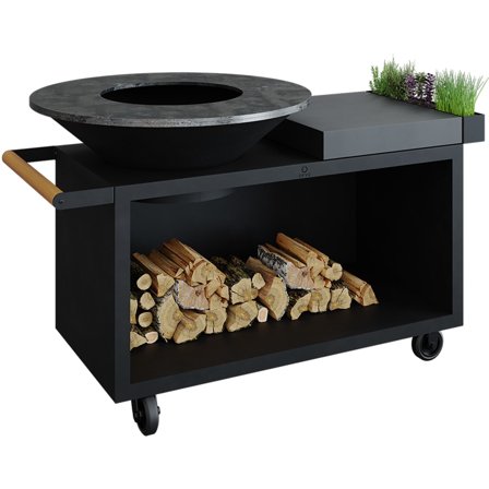 Ofyr Köksö utomhus Pro, svart | Utematlagning > Trädgård & Utemiljö > Eldstad | Bagaren och Kocken