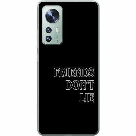 Xiaomi 12 Genomskinligt Skal Stranger Things