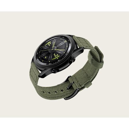 Vävd Canvas Quick Release Klockarmband för Huawei GT4