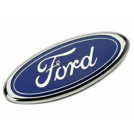 Ford Badge Oval Blå/krom 145x 60mm Front/bag Emblem
