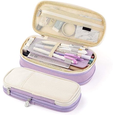 Gemdeck Big Capacity Pencil Pen Case Office College School