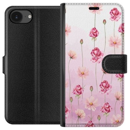 Kompatibelt Lommeboketui til Apple iPhone 16e Rose Petal Whisper