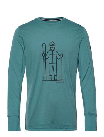 M Skieur Ls Blue Super.natural