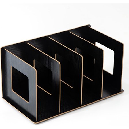 Puinen CD- ja DVD-hylly kirjahylly CD- ja DVD-teline täydellinen hylly säilytykseen ja organisointiin CD DVD Blu-Ray -videopeleille kirjoille