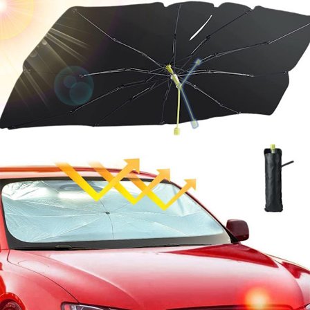 Bilsolskydd för vindruta - Bilsolskydd paraply - UV-skydd paraply