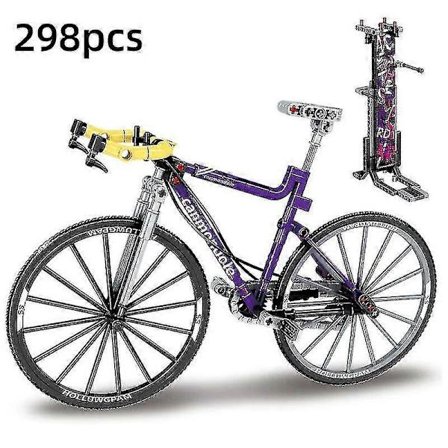 344 stk. Tekniske klosser By Sykkel Mountain Folding Bike Med Modell Byggeklosser Pedagogiske Ornament Leker For Barn Gaver Julegave