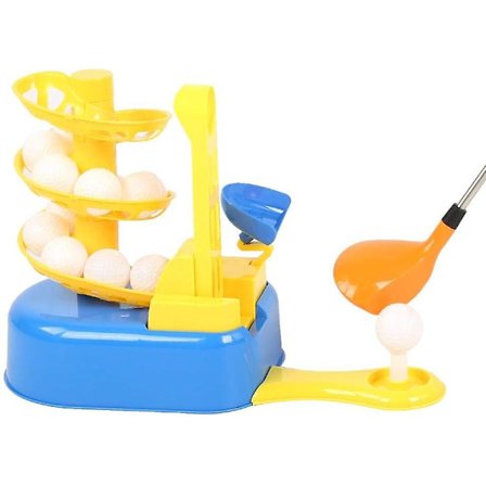 Golf Pitching Machine Set Golf Træningsudstyr Automatisk Boldmaskine Øvelse Legetøj Til Børn Udendørs Indendørs Leg