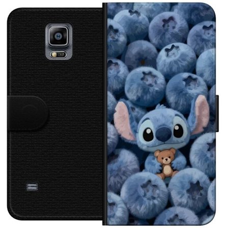 Yhteensopiva Lompakkokotelo Samsung Galaxy Note 4 Lady Gaga minimalistinen juliste kitaralla ja monokromisella suunnittelulla