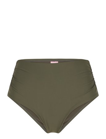 Luna High-Waisted Shaping Cheeky Bikini Bottoms Green Hunkemöller