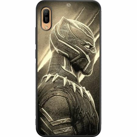 Huawei Y6 (2019) Svart Skal Wakanda Forever : Black Panther