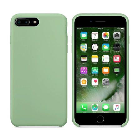 Mobilskal Silikon Iphone 7/8 Plus - Ljusblå Grön