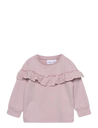 Nmffrida Swe Shirt Unb Purple Name It