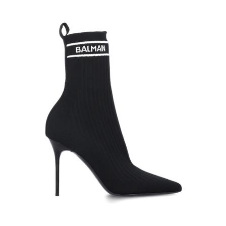 Balmain, Heeled shoes Czarny, Kobieta, Rozmiar: 40 EU