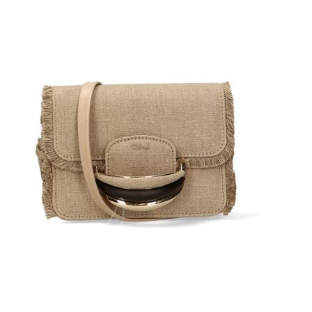 Chloé HandTass , Beige , Dames , Maat: ONE Size Schoudertassen