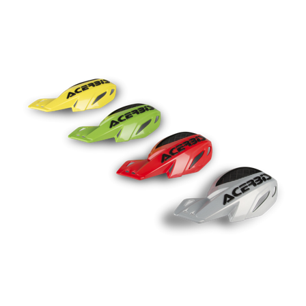 Capac De Plastic De Schimb Acerbis Pentru Apărători De Mâini Uniko Vented Argintiu