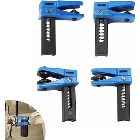 Passer 4 stk. bremseslangeklemmer for bil, tetningsverktøy for bremseslange, automatisk stoppklemsett for bremsevæske, universell for de fleste biler 