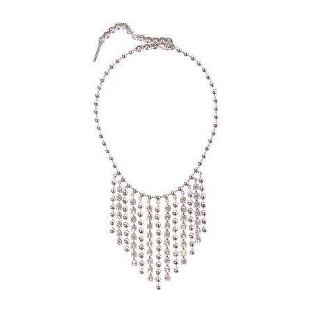 Alessandra Rich Necklaces Grå, Dame Halskæder, Størrelse: ONE Size