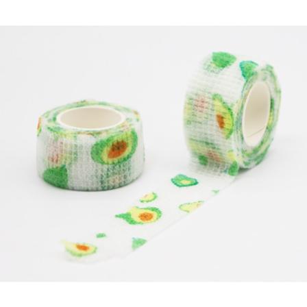 9 stycken fingerbandage, slitstarkt studentskriv- och sportfingerskyddstejp, tecknad non-woven elastisk självhäftande fingerskydd