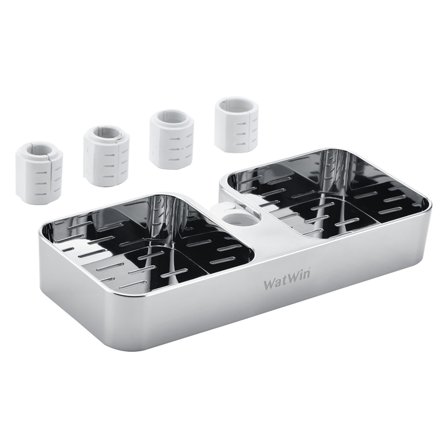 WatWin Flex Ø18-25 Hylde til brusestang, Flex Ø18-25, krom, Badeværelse