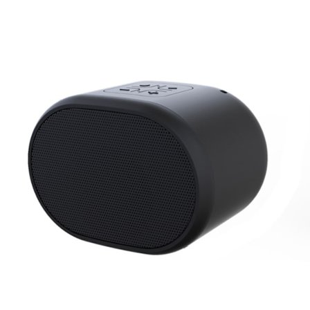 Trådlös Bluetooth-högtalare, minihögtalare, subwoofer Bluetooth-högtalare (den svarta)