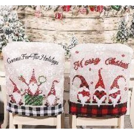 Stol ryggöverdrag juldekoration juldekoration dekoration
