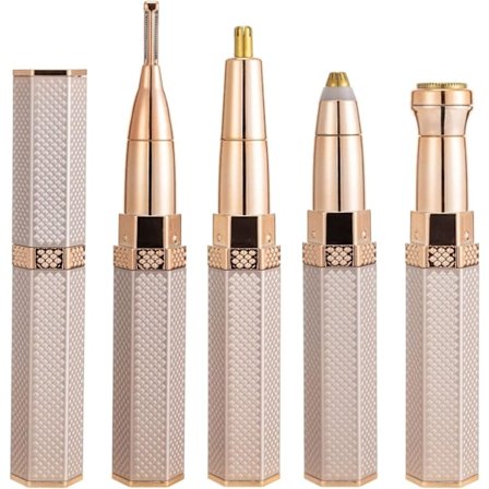 4-i-1 Øjenbrynstrimmere og ansigtshårfjernere til kvinder