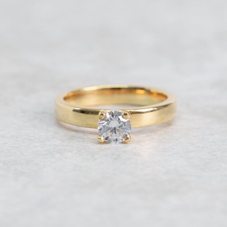 Förlovningsring Fjällspira, 18K Rödguld : 1 Carat - Förlovning- och vigselringar
