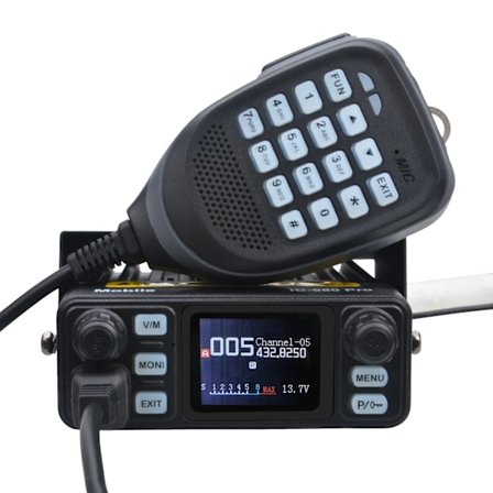 Walkie Talkie IC-980Pro VHF UHF Dual Band Dual Watch 25W 200Ch Noise Reduction Mini FM Vox Scrambler Mobil Radio