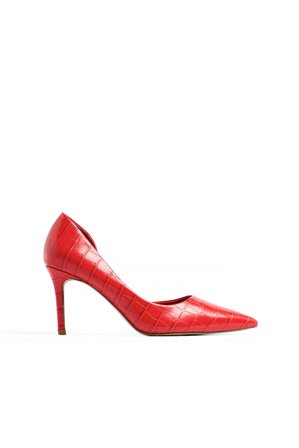 NA-KD Cut Out Stiletto Pumps - Højhælede sko - Rød - EU 36