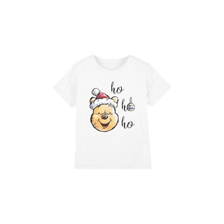 Nalle Puh Barn/Kids Ho Ho Ho, God Jul T-shirt