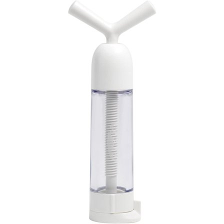 Hvidløgspresser, håndholdt drejelig hvidløgsknuser, opbevar hele fed i køleskabet