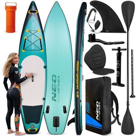 Reefbreak SUP board 350 x 81 x 15 cm Neo-Sport 170303