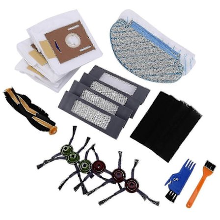 Ersättningspaket med tillbehör för Deebot OZMO T8 AIVI/ T8 Max/ T8/ N8 Pro/ N8 Pro Plus