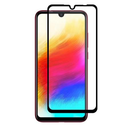 Redmi Note 7 Fullframe 0.26mm 2.5d 9h Härdat Glas Transparent