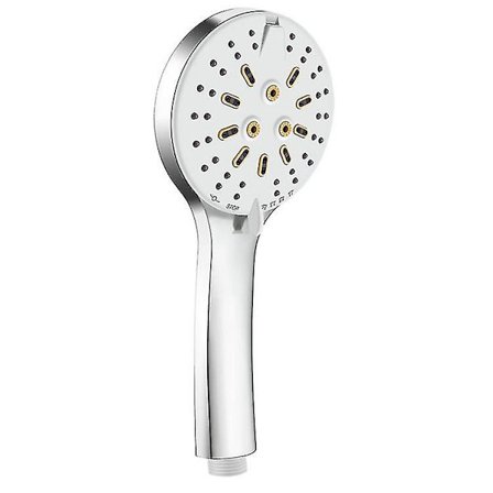 Højtryks brusehoved Anti-kalkfilter Brusehoved 6 tilstande Universal Economizer