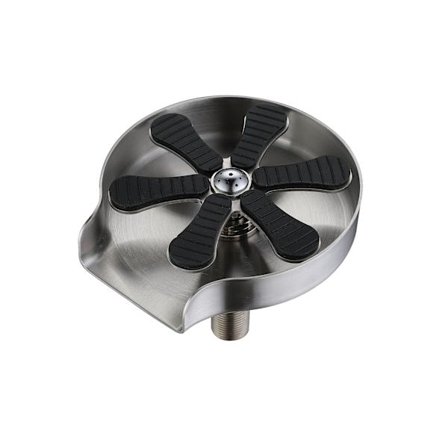 Glasskyller i rustfritt stål med høytrykksglassvasker