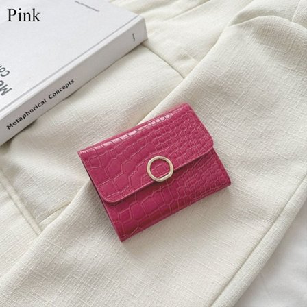 {xjxj} Korta lommebøker Myntveske ROSA