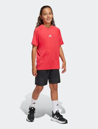 adidas Sportswear J Gt Pz Tee - Red - 164