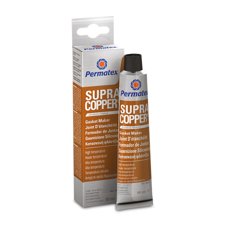Permatex Supra Koppar Flytande Silikonpackning 80ml