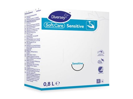 Diversey H22 Sensitive, extra mild handtvål, 800 ml - Lyreco - Städ och hygien - Tvål och hygien - Hygiensystem - Soft Care