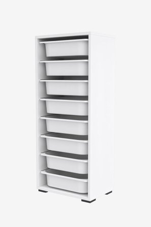 Hanah Home - Opbevaringsenhed Simona - Hvid - Hylder & opbevaring - Fra Homeroom