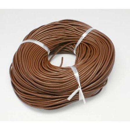 10 meter Skinnrem 1 mm. Ø, (4 fargevalg)