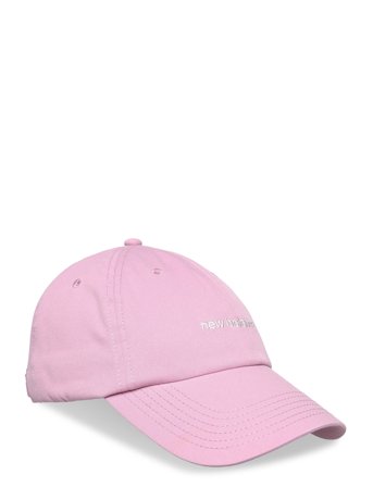 New Balance Women's 6 Panel Linear Logo Hat - Pink - ONE SIZE